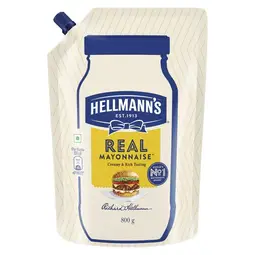 HELLMANN’S Real Veg Mayonnaise Pouch