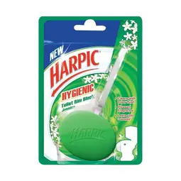 HARPIC Hygienic Jasmine Toilet Rim Block for Cleans with Every Flush
