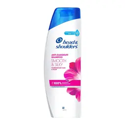head and shoulders Smooth and Silky Anti Dandruff Shampoo for Nourishes Dry Hair and Scalp