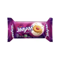 BRITANNIA Treat Jim Jam Naughty Jam Sandwich Biscuits