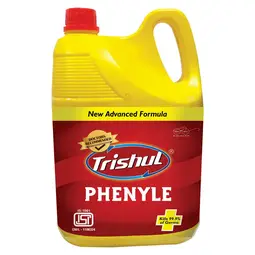 Trishul Black Phenyle Can for Kills 99.9% of Germs