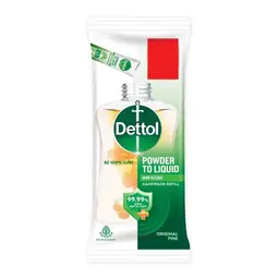 Dettol Original Pine Powder to Liquid Hand Wash Refill