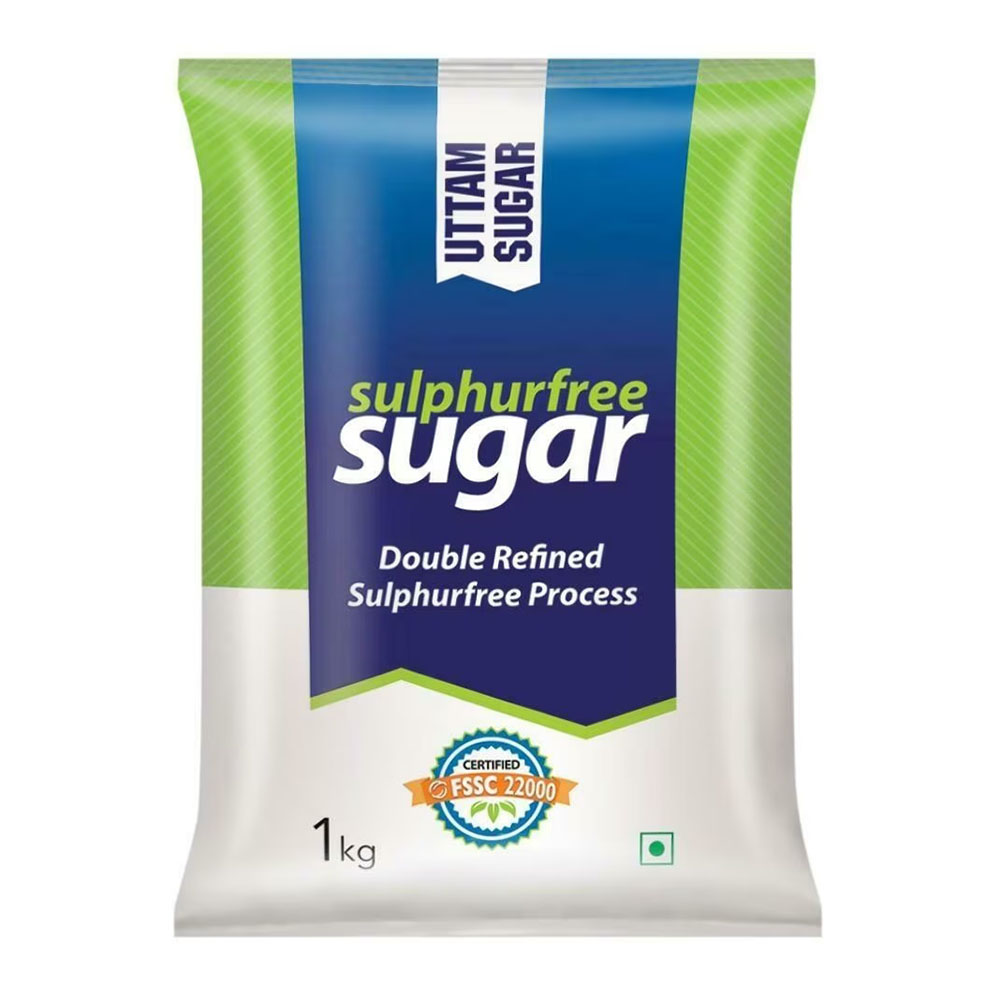 UTTAM Double Refined Sulphurfree Sugar