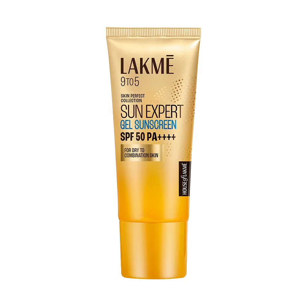 LAKME 9to5 Sun Expert SPF 50 PA+++ Gel Sunscreen for Dry Combination Skin
