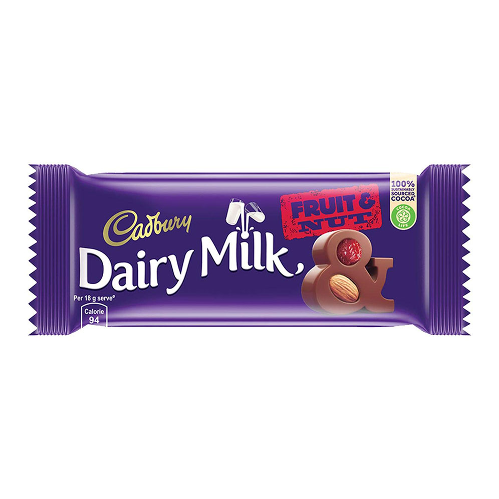 Cadbury Dairy Milk Fruit and Nut Chocolate