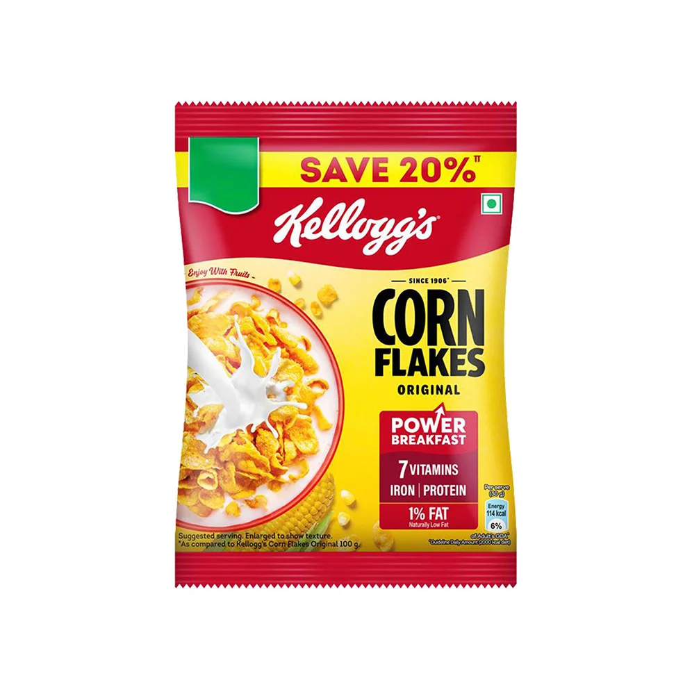 Kelloggs Original MultiGrain+ Corn Flakes Pouch