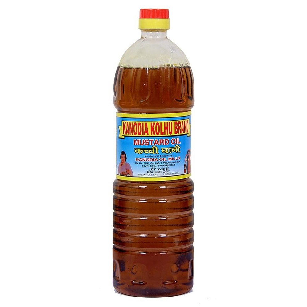 KANODIA KOLHU BRAND Mustard Oil Bottle