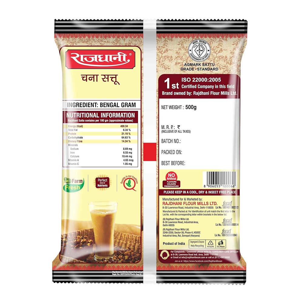 Rajdhani Chana Sattu