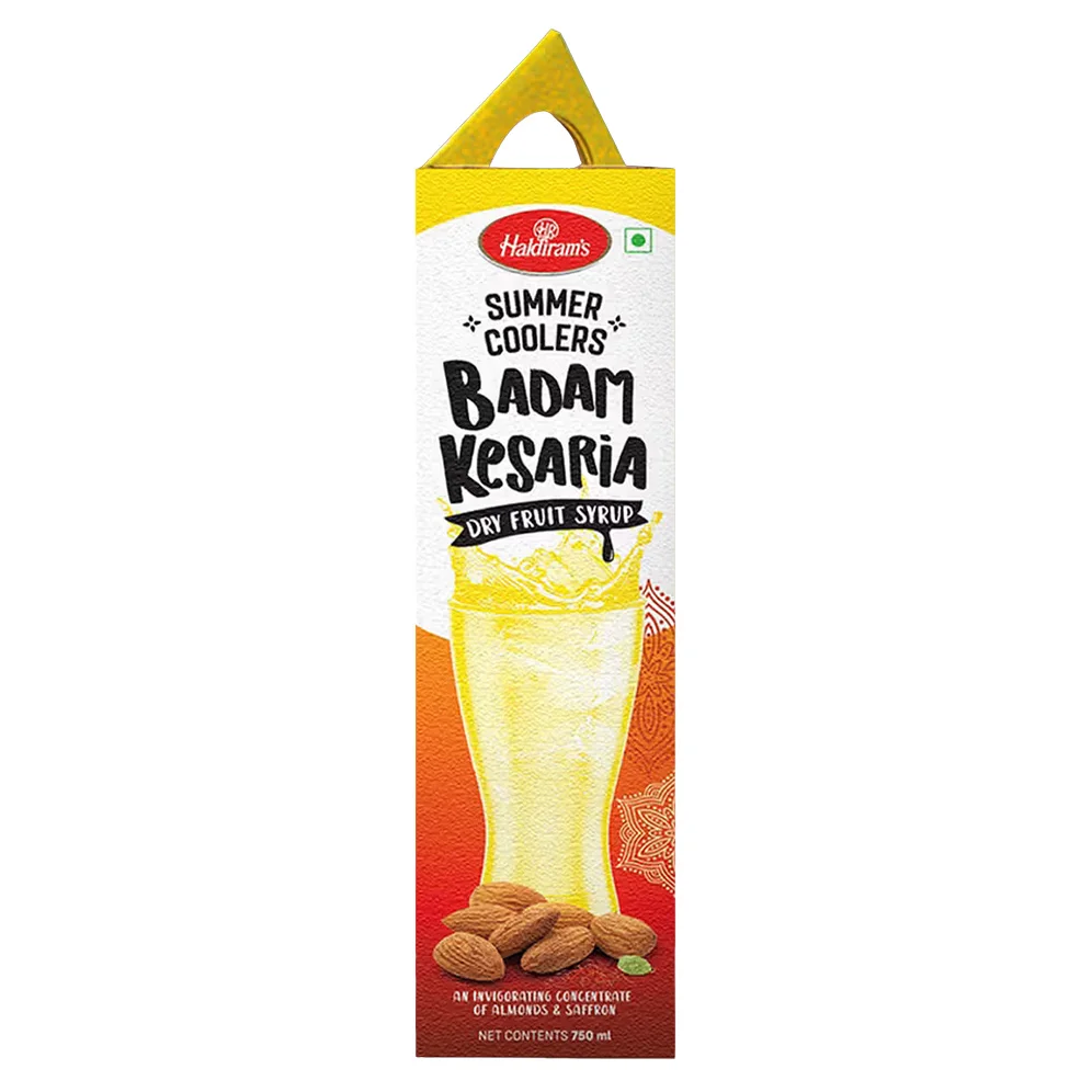 Haldiram's Summer Coolers Badam Kesaria Syrup