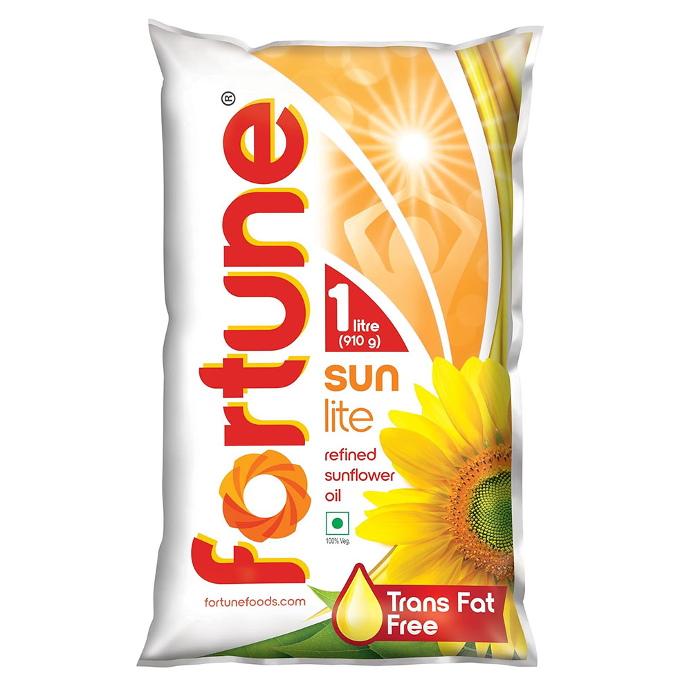 fortune Sun Lite Refined Sunflower Oil Pouch