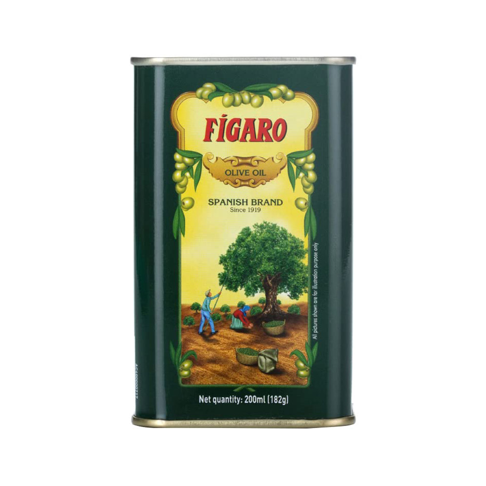FIGARO Spanish Brand Olive Oil Tin