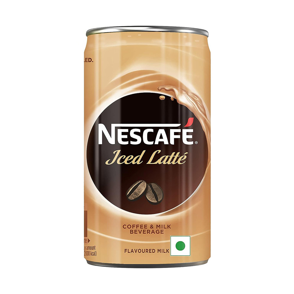 NESCAFE Iced Latte Coffee and Milk Beverage Can