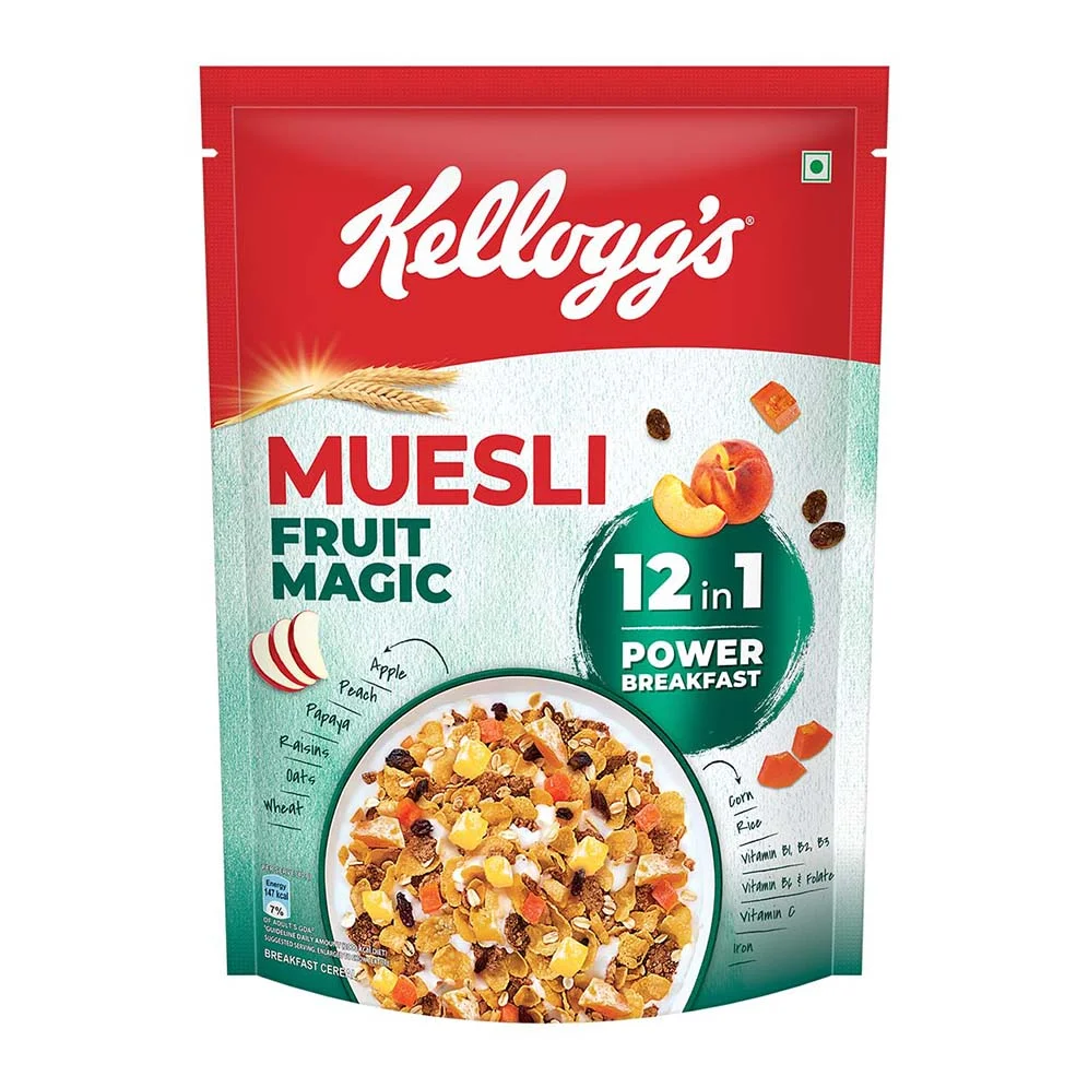 Kelloggs Fruit Magic Muesli Pouch