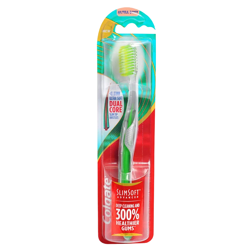 Colgate Slim Soft Advanced Ultra Soft Toothbrush for Deep Cleaning