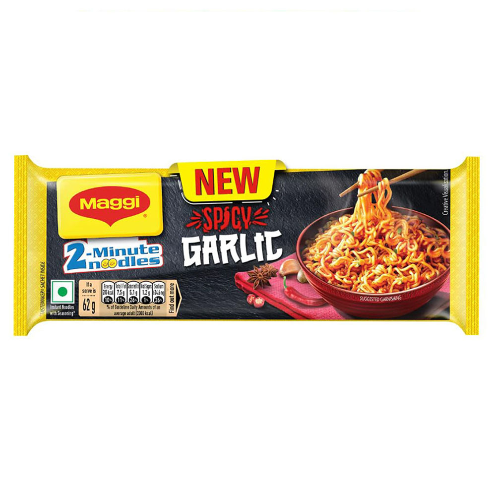 Maggi Spicy Garlic 2 Minute Noodles