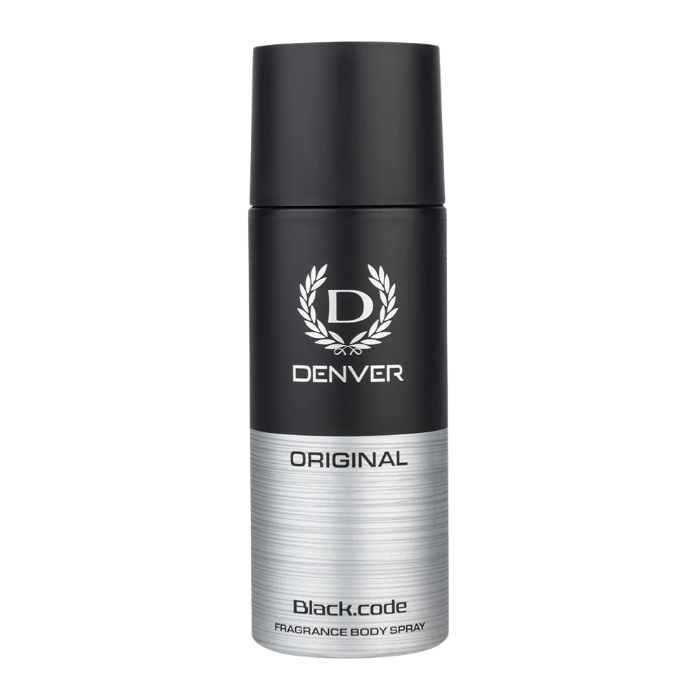 DENVER Black Code Original Deodorant Body Spray