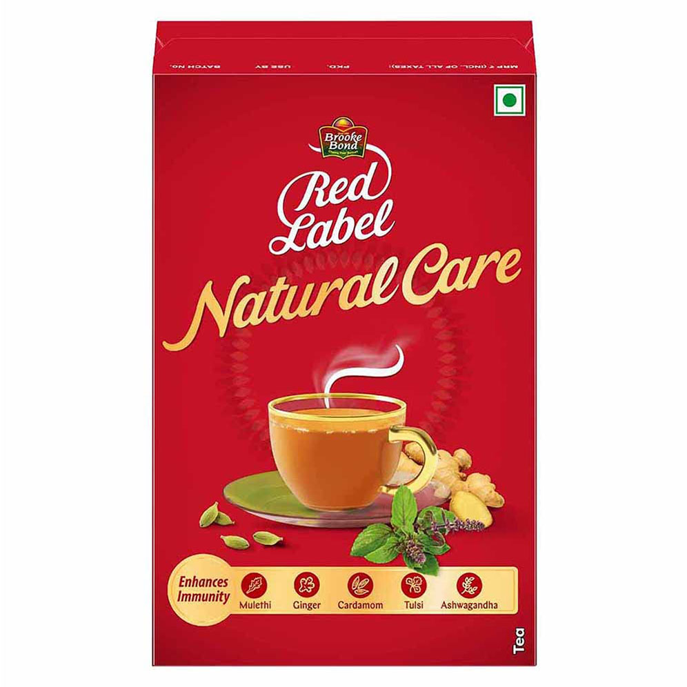 Brooke Bond Red Label Natural Care Tea Carton