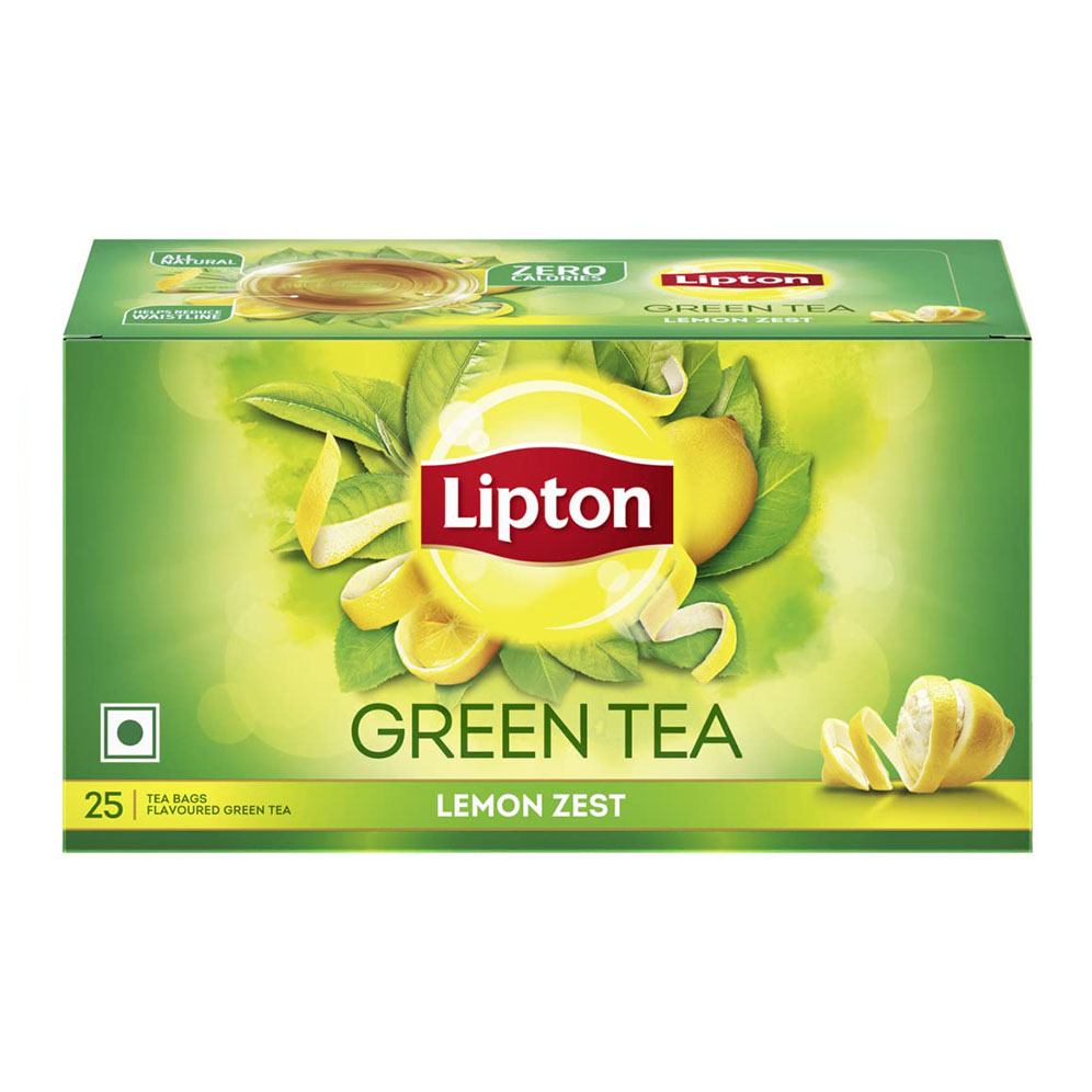Lipton Lemon Zest Green Tea Bags