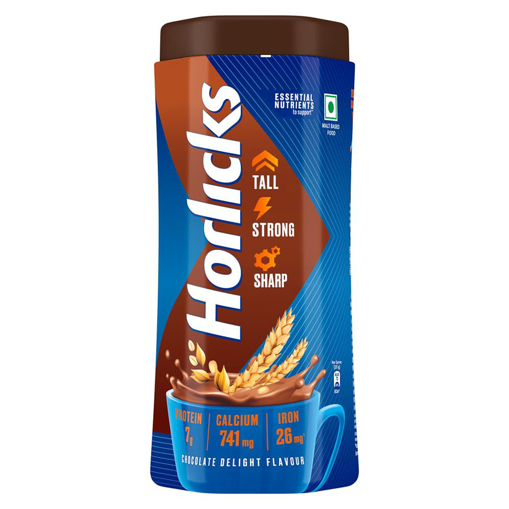 Horlicks Chocolate Delight Nutrition Drink Jar