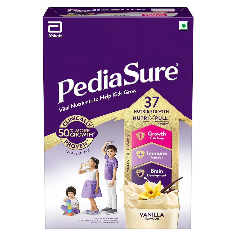 PediaSure Vanilla Flavour Nutrition Drink Carton