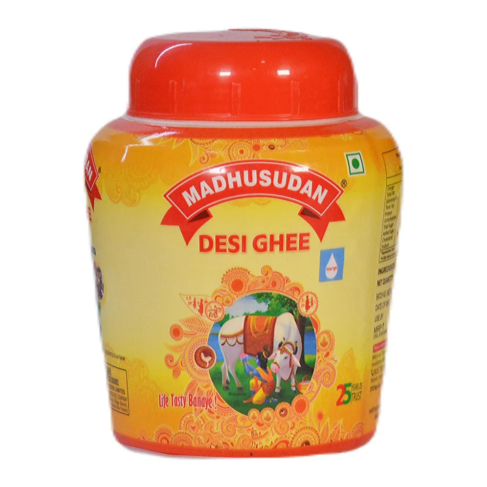 MADHUSUDAN Desi Ghee Jar