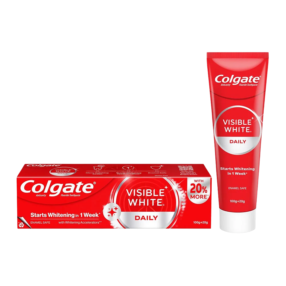 Colgate Visible White Anticavity Fluoride Toothpaste