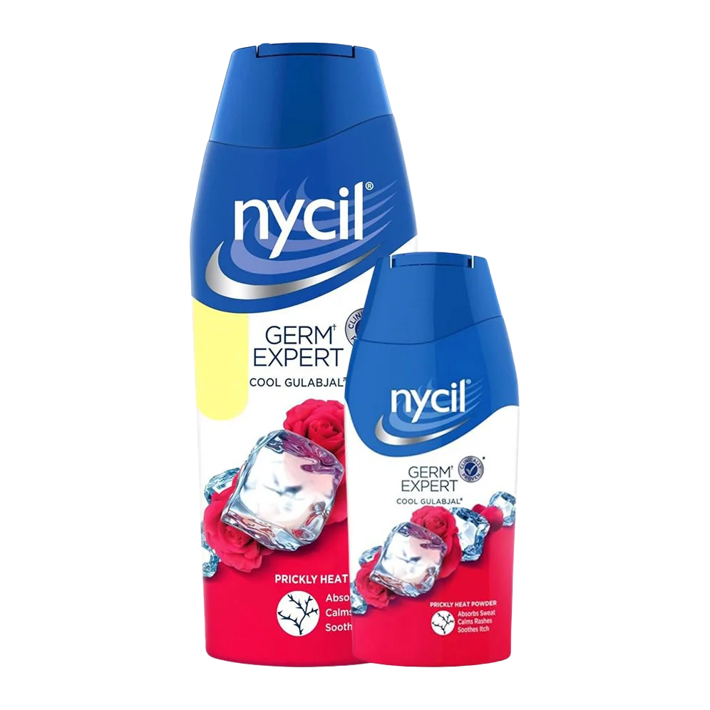 nycil Germ Expert Cool Gulabjal Prickly Heat Powder