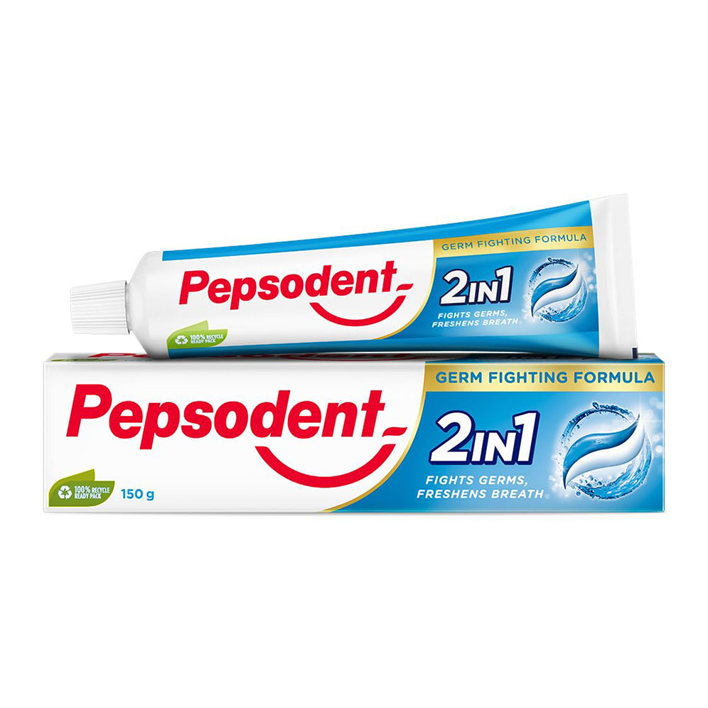 Pepsodent 2 in 1 Germ Fighting Formula Toothpaste