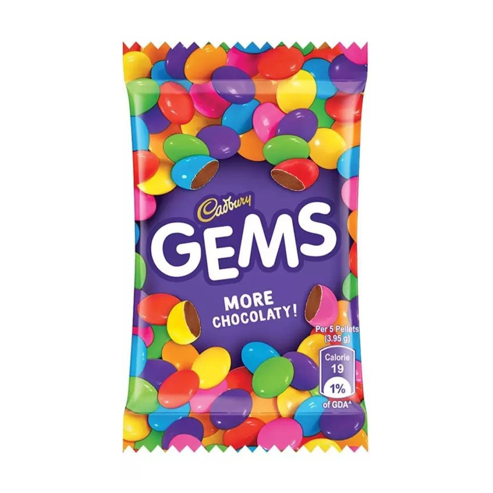 Cadbury GEMS More Chocolaty