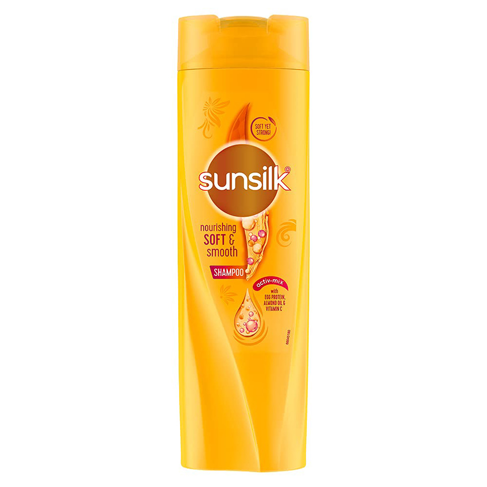sunsilk Nourishing Soft and Smooth Shampoo Activ Mix with Egg Protein Almond Oil and Vitamin C