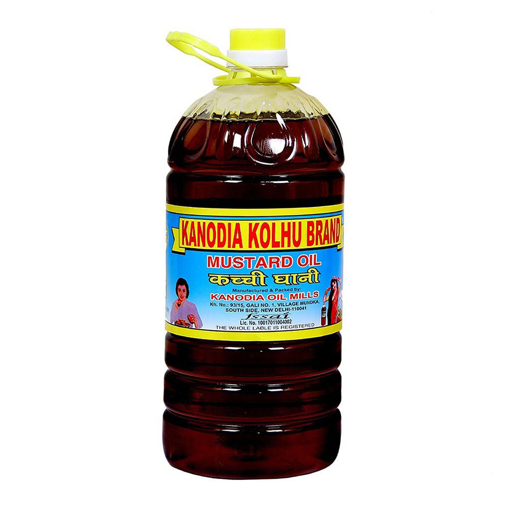 KANODIA KOLHU BRAND Mustard Oil Can
