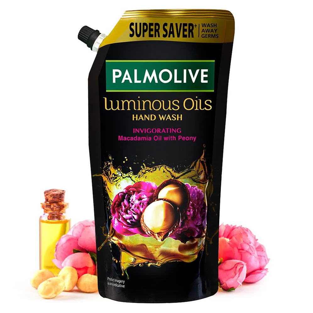 PALMOLIVE Luminous Oils Hand Wash Refill with Invigorating Macadamia Oil with Peony