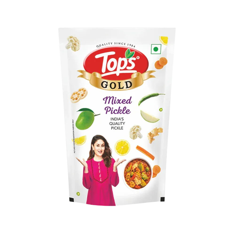 Tops Gold Mixed Pickle Pouch
