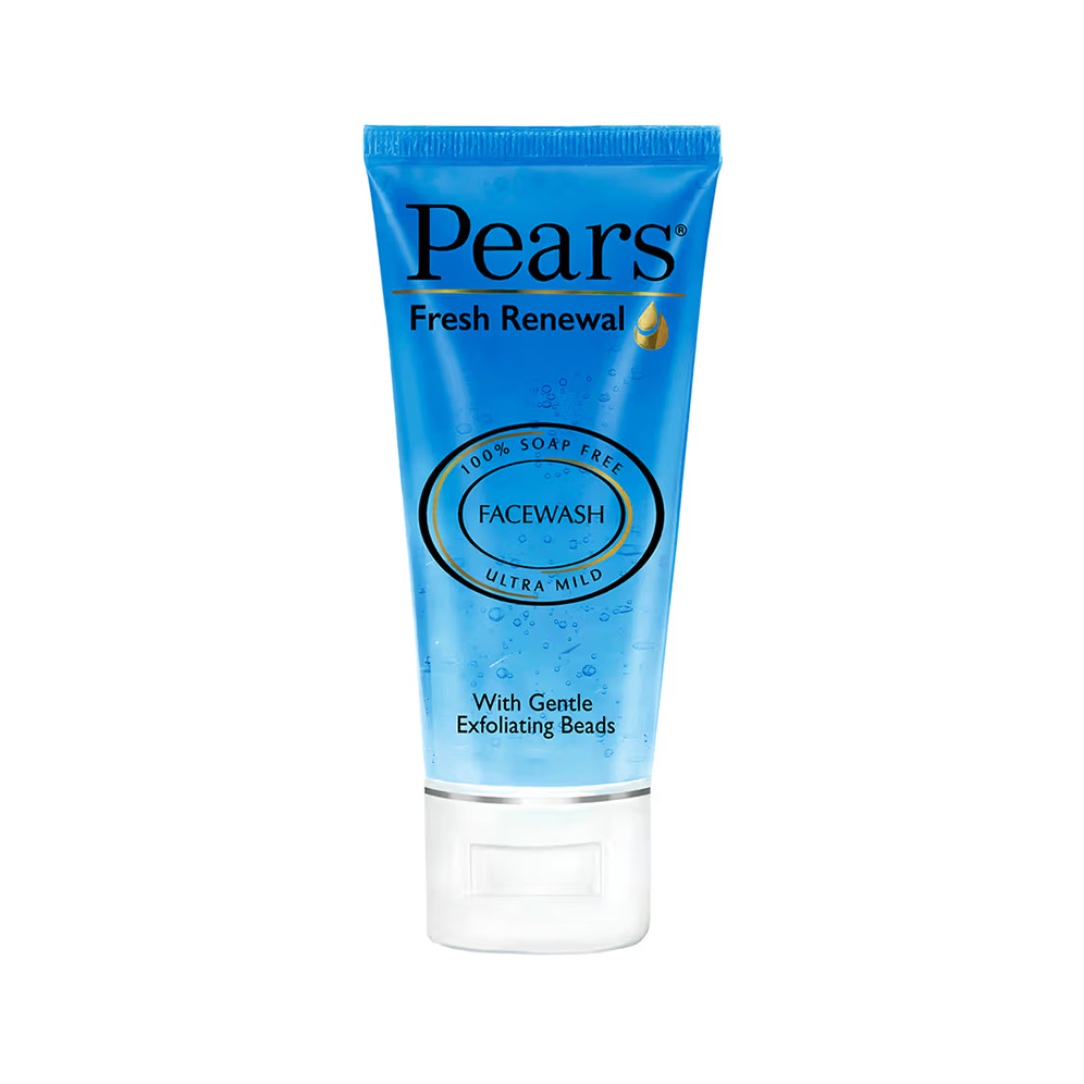 Pears Fresh Renewal Face Wash with Gentle Exfoliating Beads