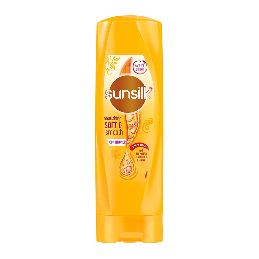 sunsilk Nourishing Soft and Smooth Conditioner Activ Mix with Egg Protein Almond Oil and Vitamin C