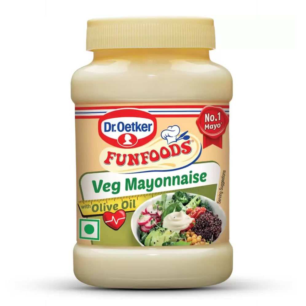 Dr Oetker FUNFOODS Olive Oil Veg Mayonnaise