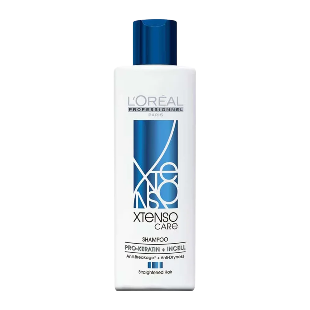 LOREAL PROFESSIONNEL PARiS Xtenso Care Pro Keratin + Incell Shampoo for Anti Breakage + Anti Dryness for Straightened Hair