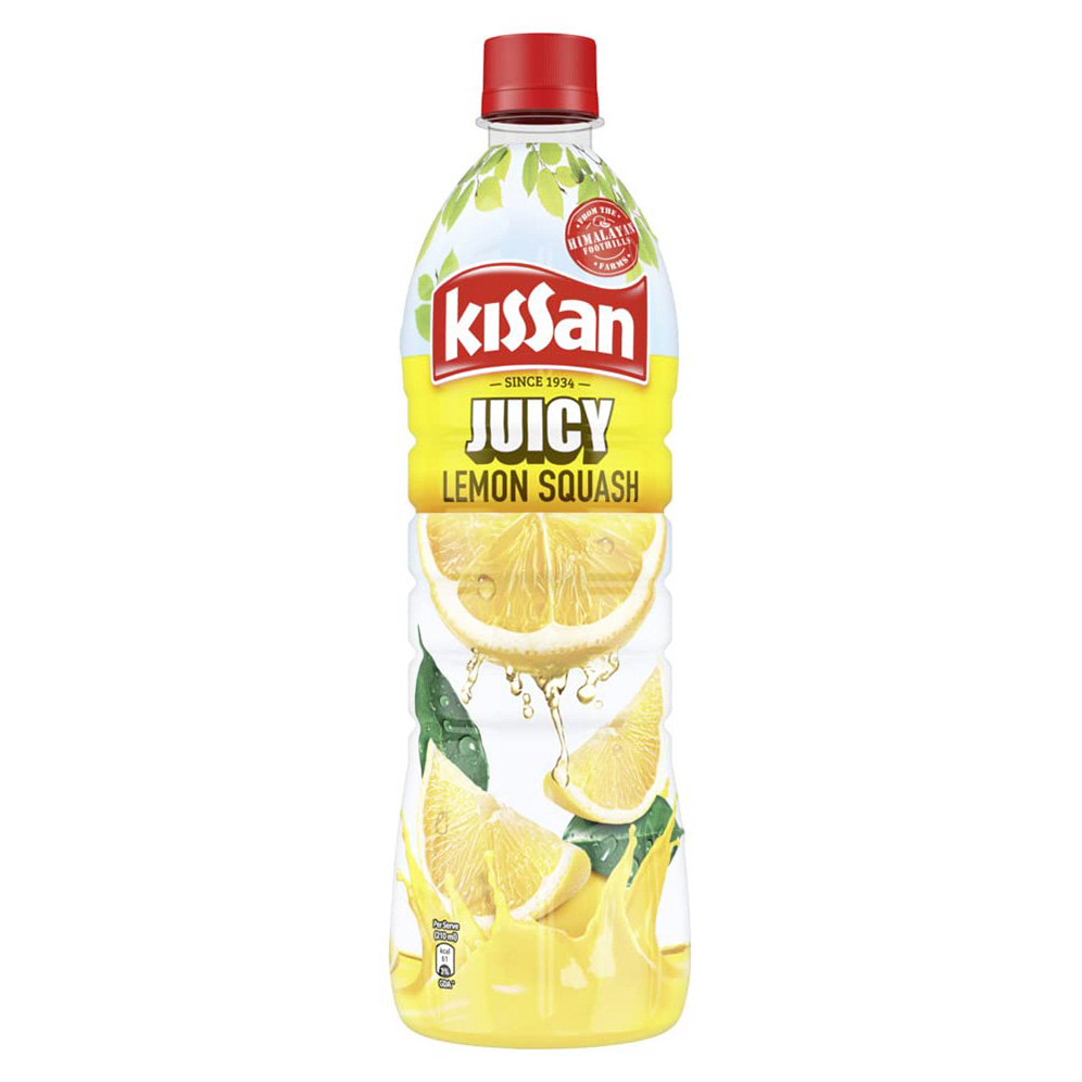 kissan Juicy Lemon Squash