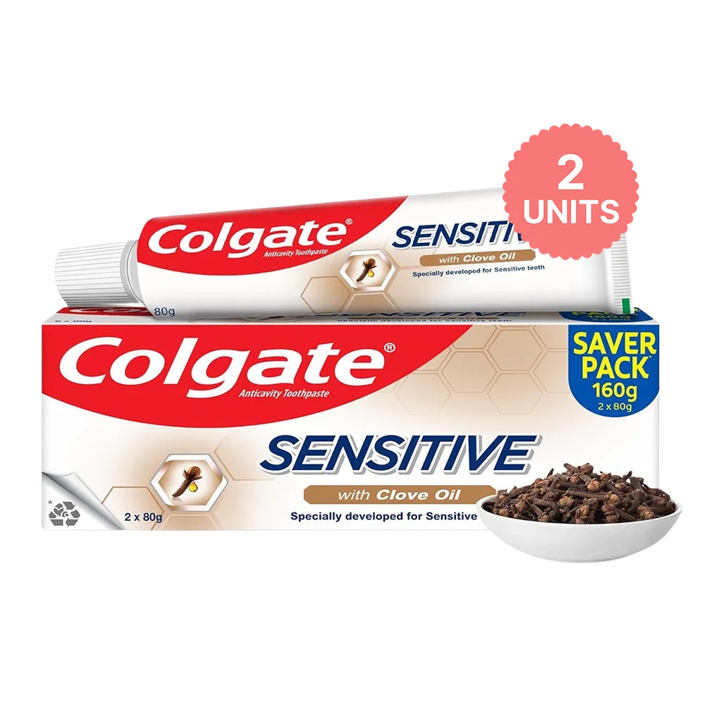 Colgate Sensitive with Clove Oil Anticavity Toothpaste
