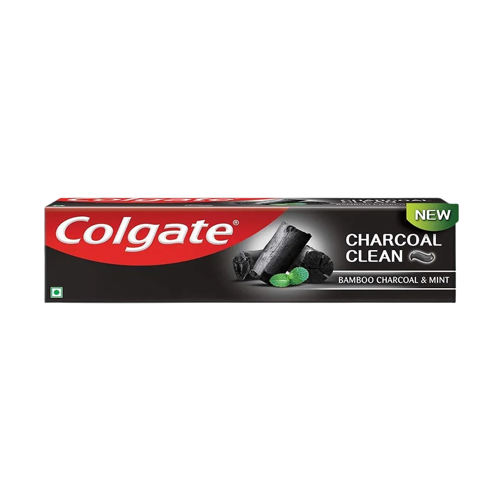 Colgate Charcoal Clean Bamboo Charcoal and Mint Toothpaste