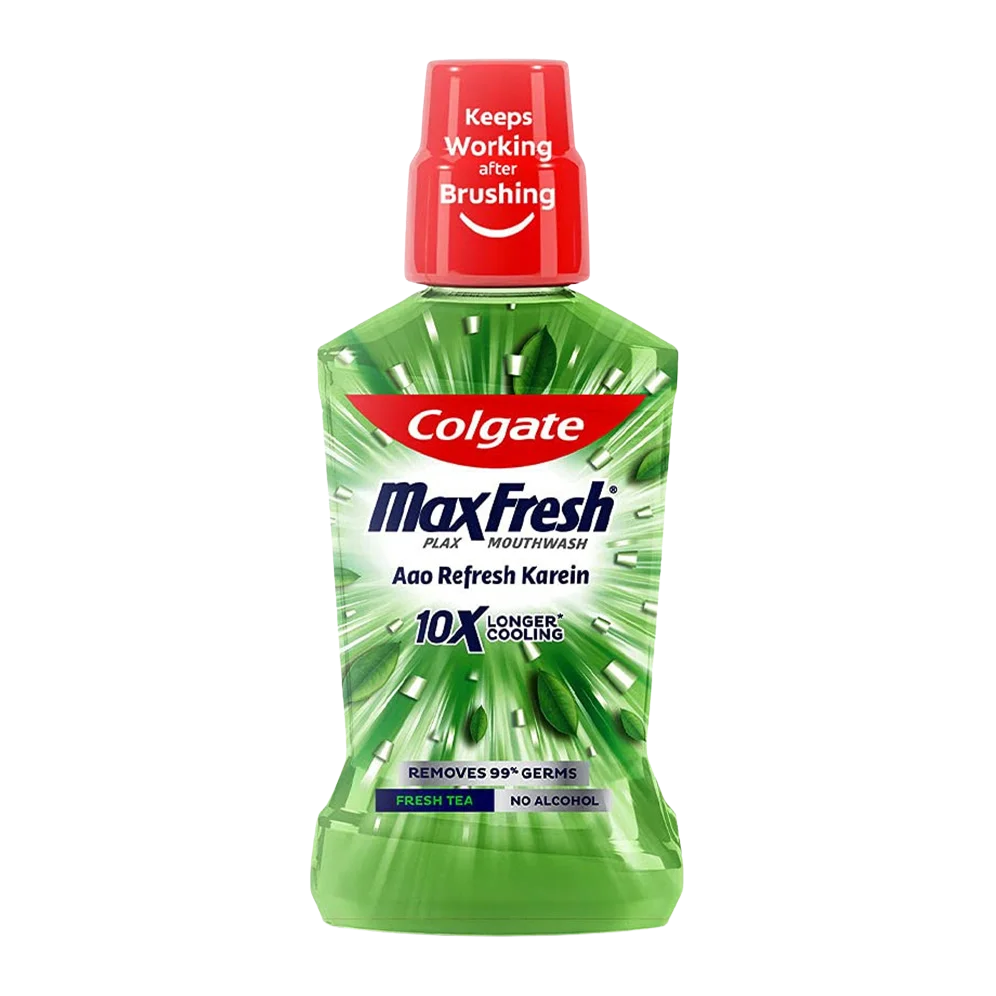 Colgate maxFresh Fresh Tea Plax Mouth Wash