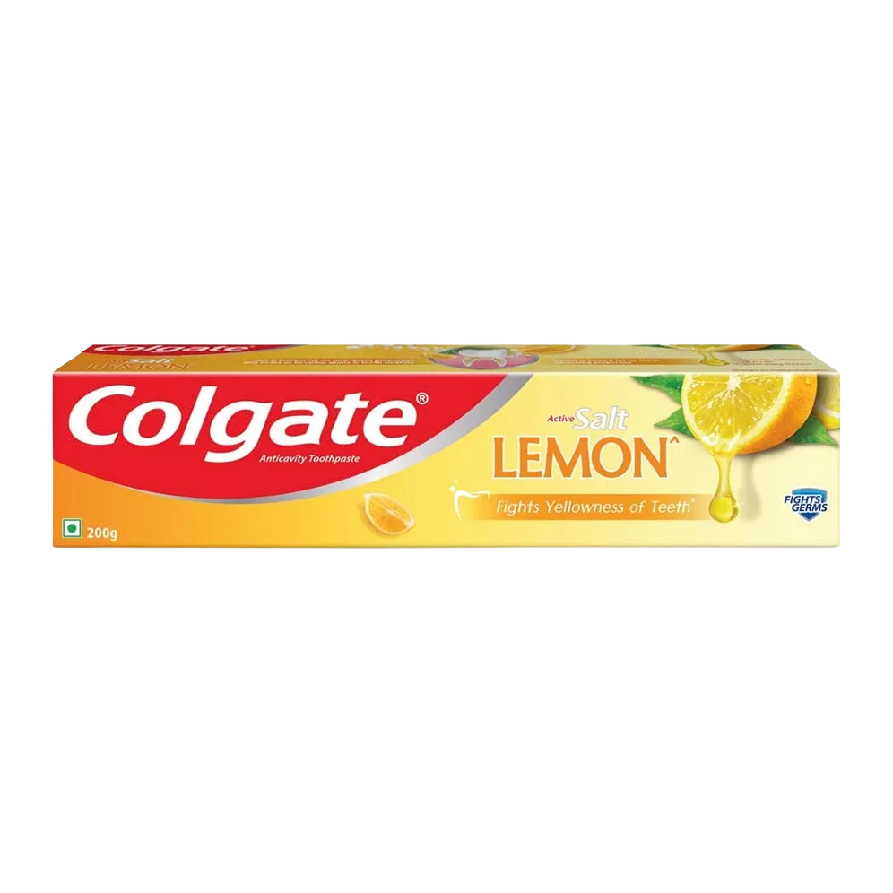 Colgate Active Salt Lemon Anticavity Toothpaste