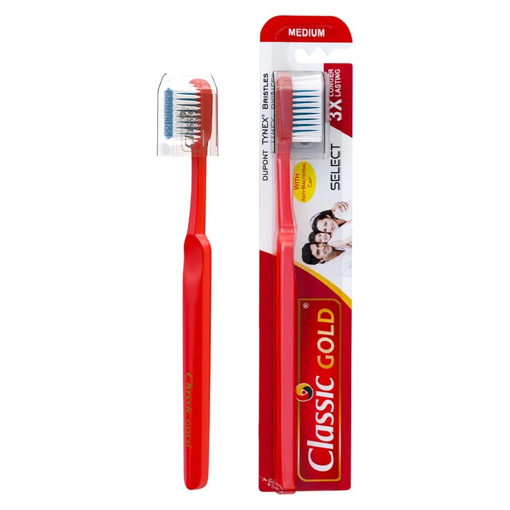 Classic GOLD Medium Toothbrush