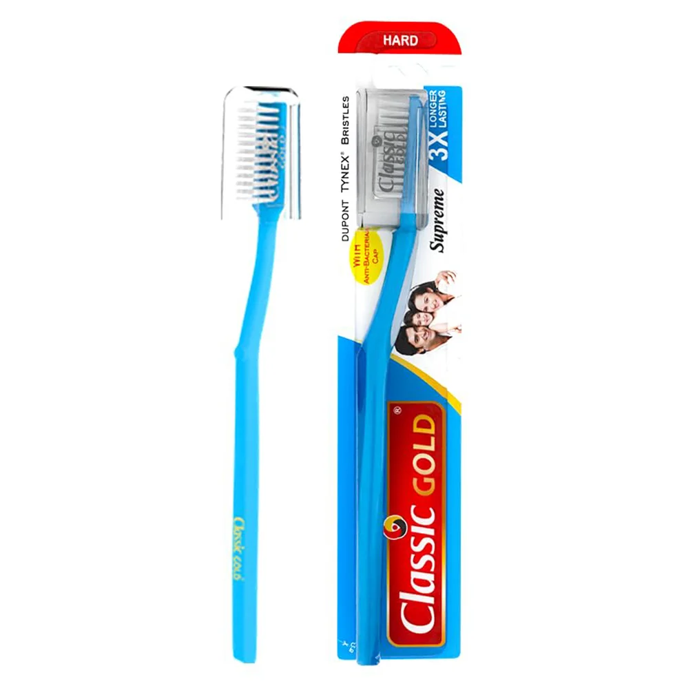 Classic GOLD Hard Toothbrush