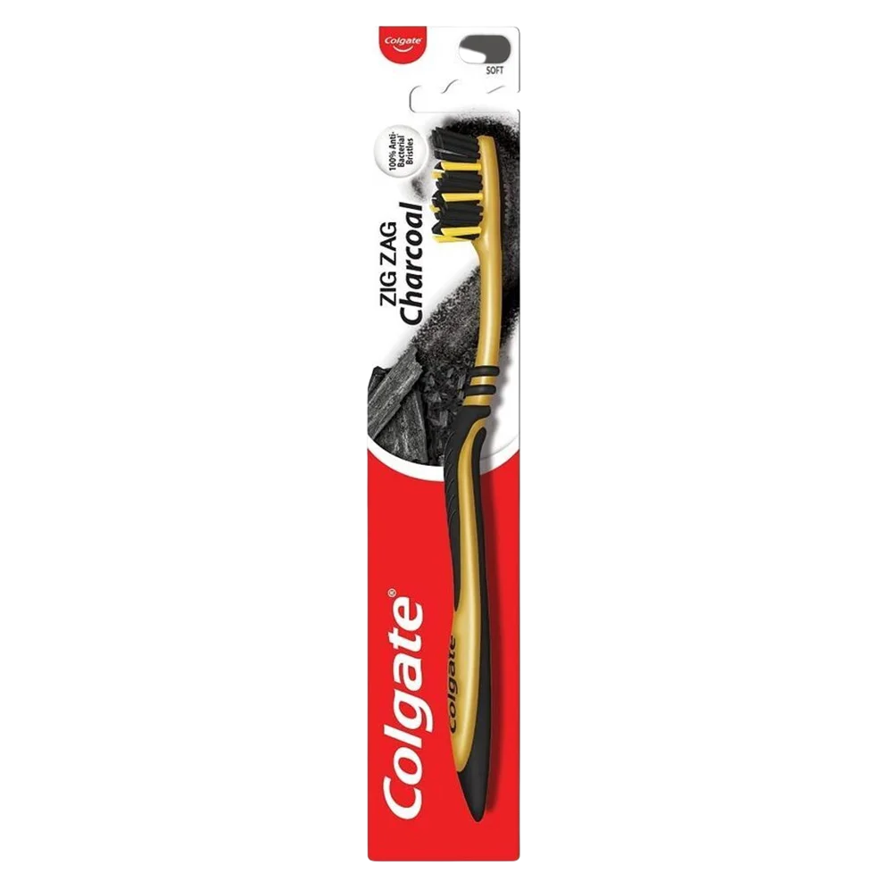 Colgate Zig Zag Charcoal Soft Toothbrush