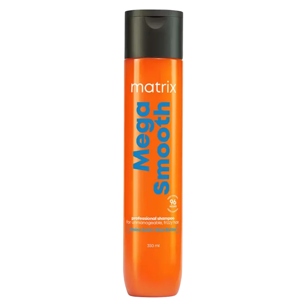 matrix Mega Smooth Amino Acid and Shea Butter Professional Shampoo for Unmanageable, Frizzy Hair