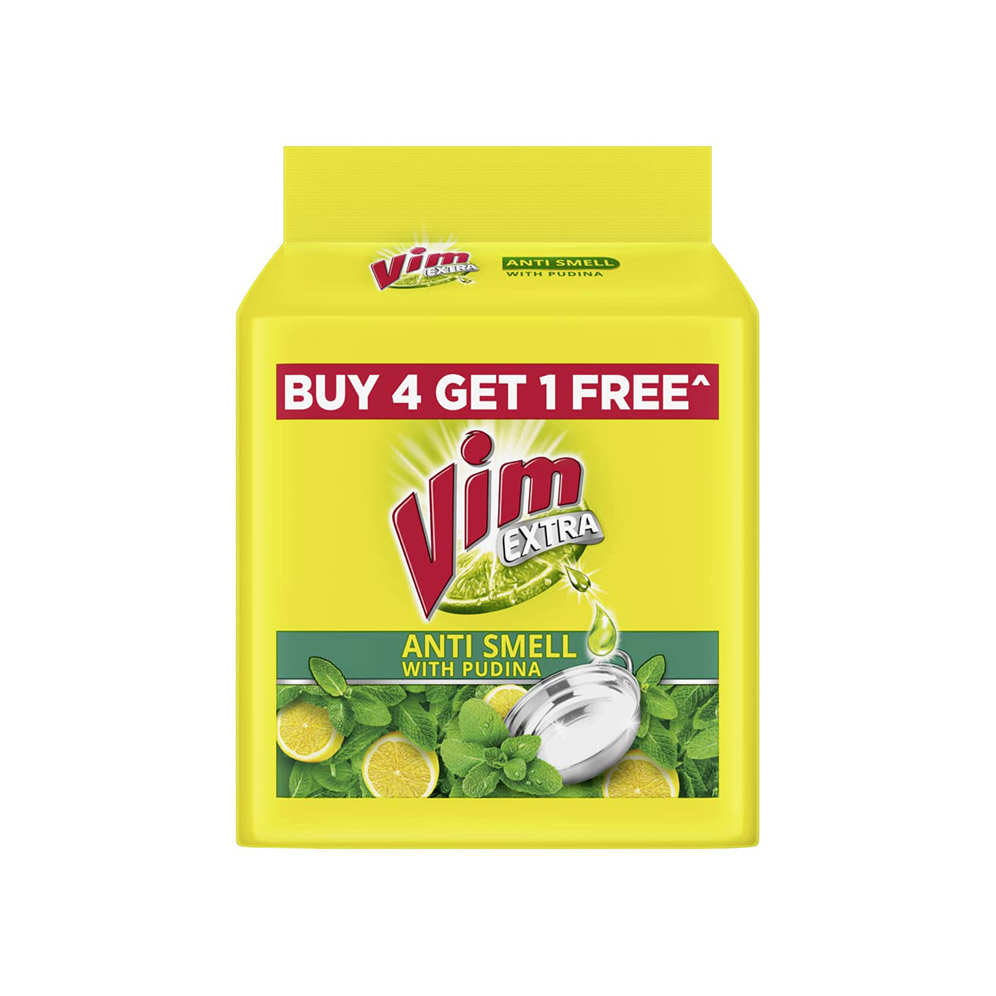 Vim Extra Anti Smell with Pudina Dishwash Bar
