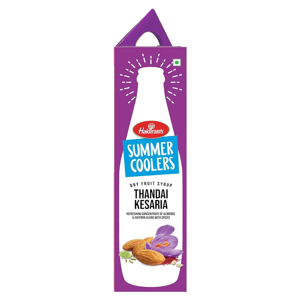 Haldiram's Summer Coolers Thandai Kesaria Syrup