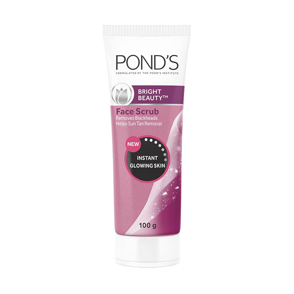 PONDS Bright Beauty Face Scrub Remove Blackheads Helps Sun Tan Removal