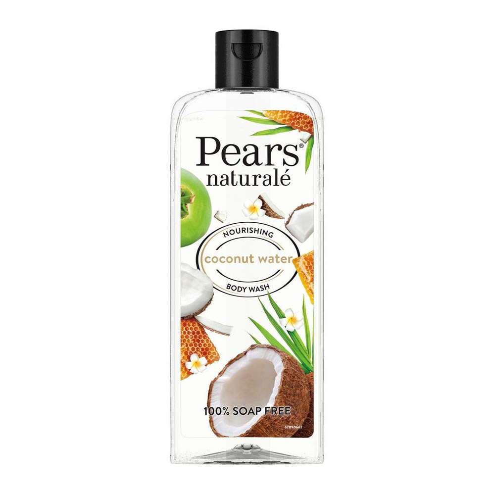 Pears Naturale Coconut Water Nourishing Body Wash with 100% Soap Free